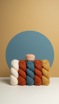 Blue Spruce wool-blend yarn pack