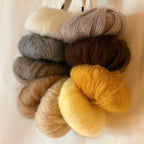 Mohair Gradient Yarn Lot – Golden Hour Gradient - 225g
