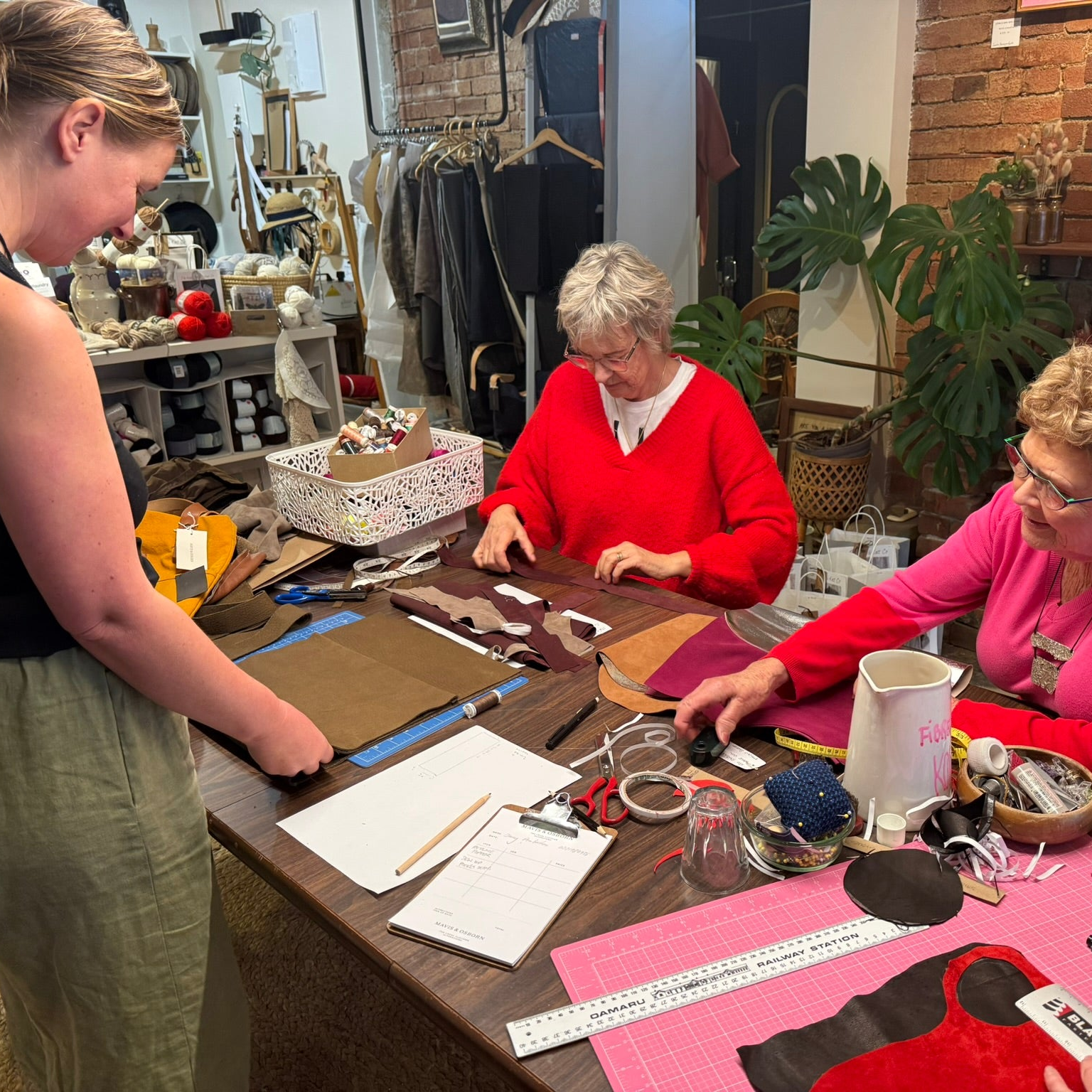 Design and sew your own Leather Tote | 3rd July 2026