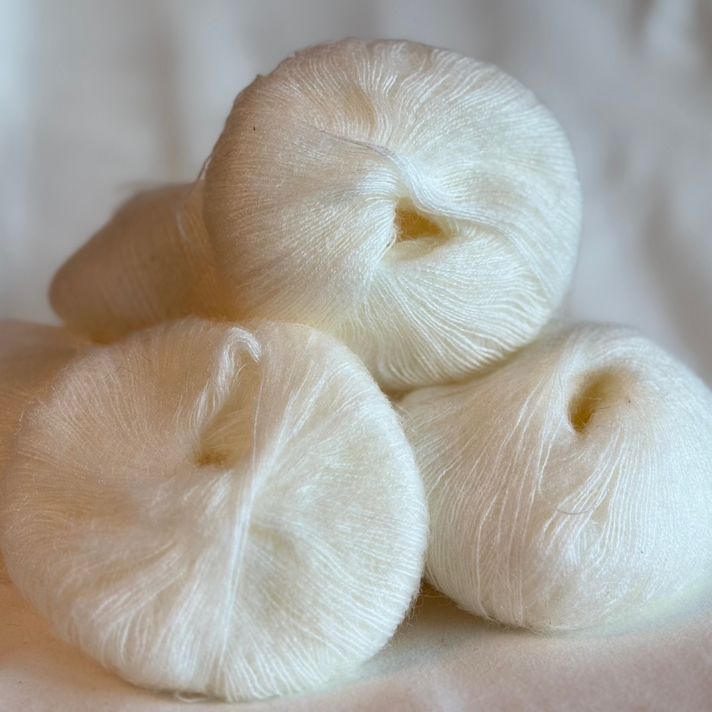Mohair & Wool Yarn - 25g/Ball