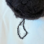 Brushed Alpaca Yarn – Black (Skeinz, NZ-Made) - 50g/ball (Copy)