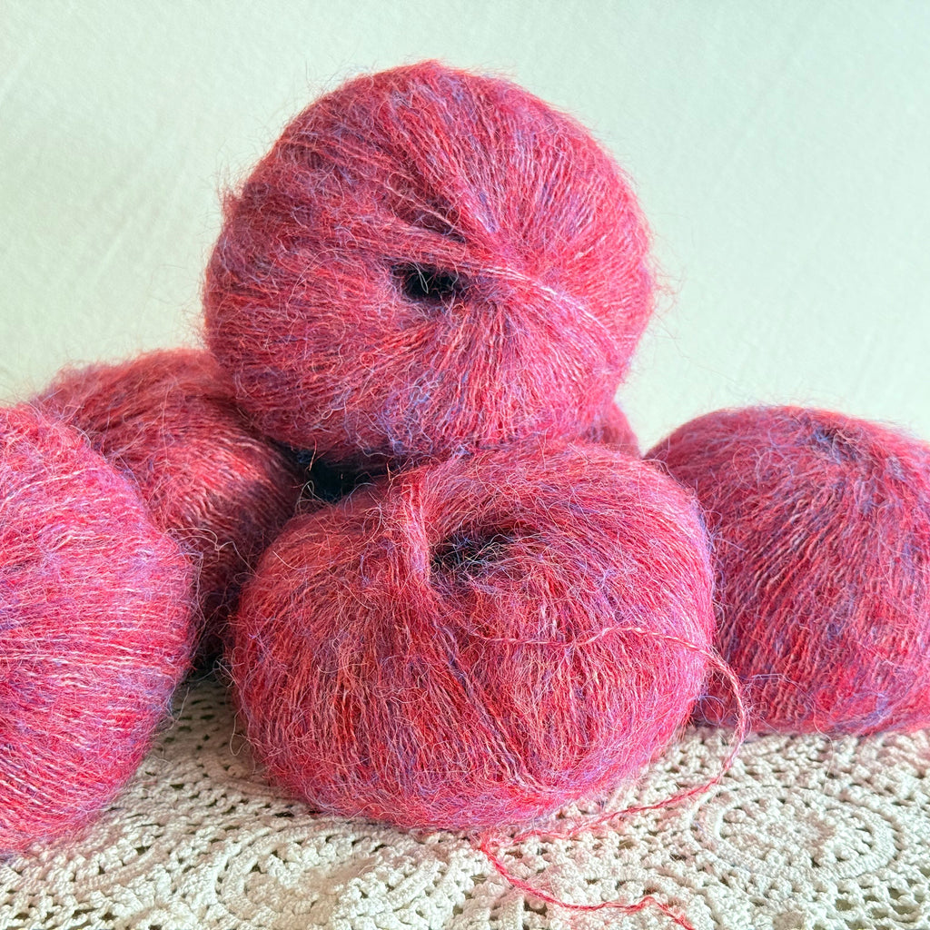 Mohair & Wool Yarn - 25g/Ball