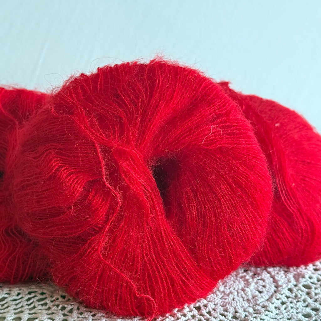 Mohair & Wool Yarn - 25g/Ball