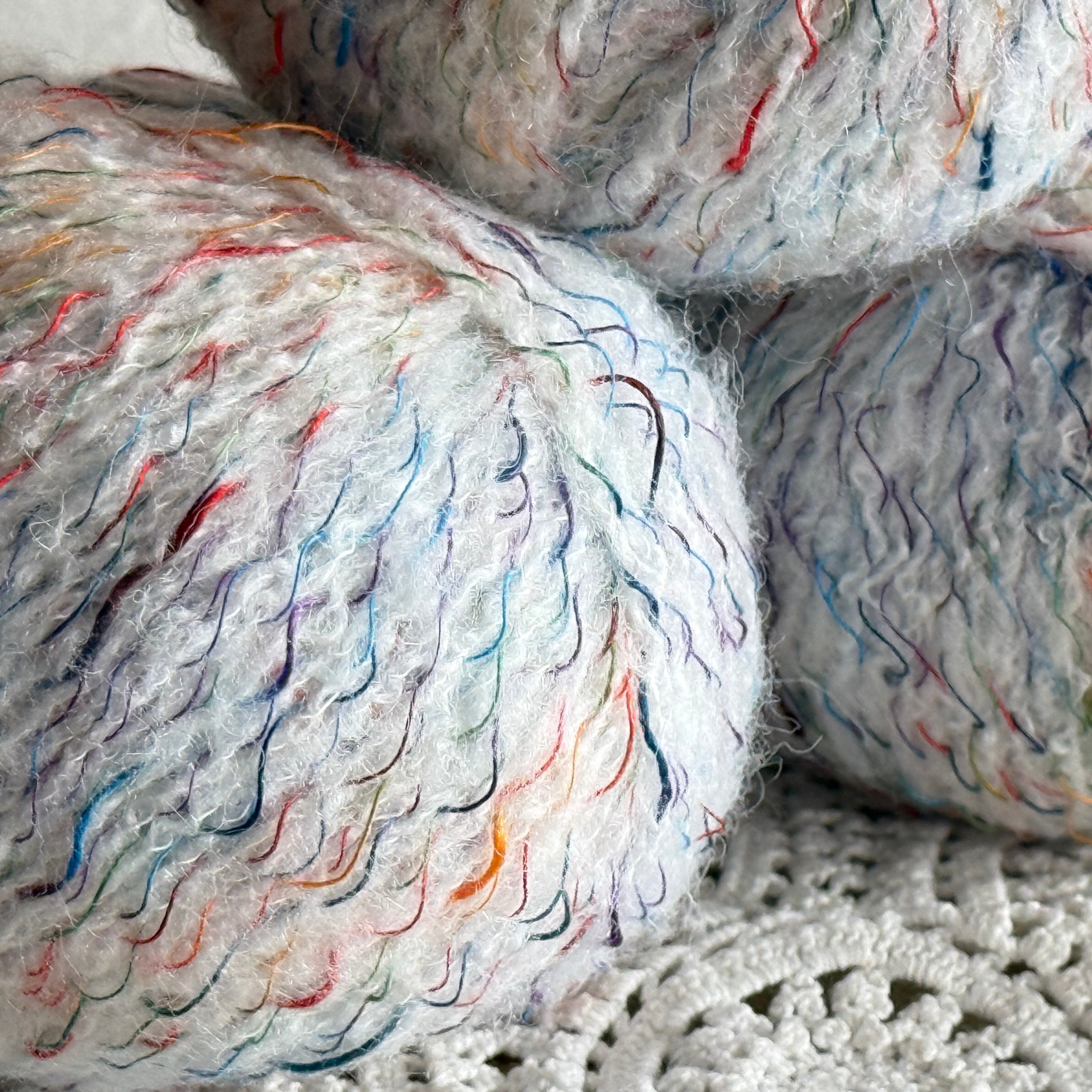 Confetti Alpaca Mohair Yarn Lot - 150g