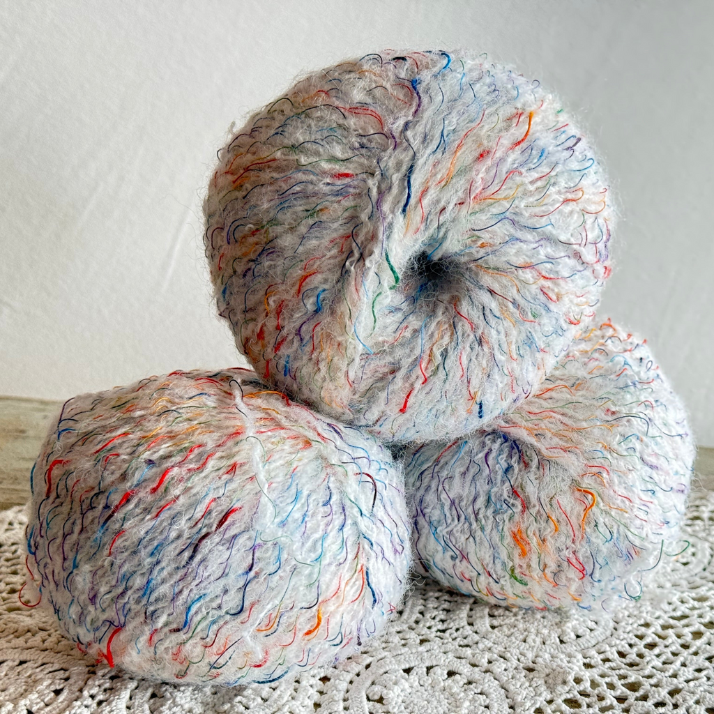 Confetti Alpaca Mohair Yarn Lot - 150g