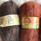 Alpaca, Mohair & Merino Mixed Lot – Chocolate to Persimmon - 200g