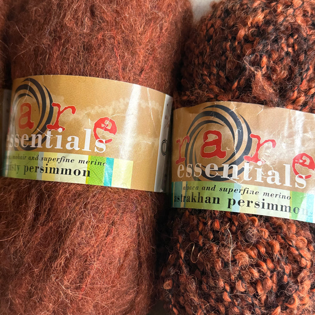 Alpaca, Mohair & Merino Mixed Lot – Chocolate to Persimmon - 200g