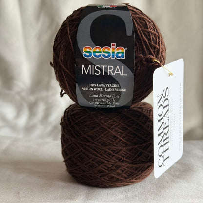 Merino Yarn Lot – Chocolate Brown - 200g