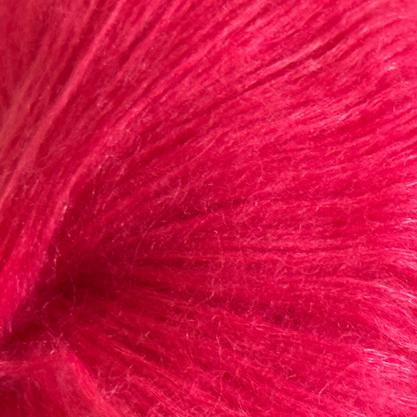 Mohair & Wool Yarn – Watermelon Pink - 50g/Ball
